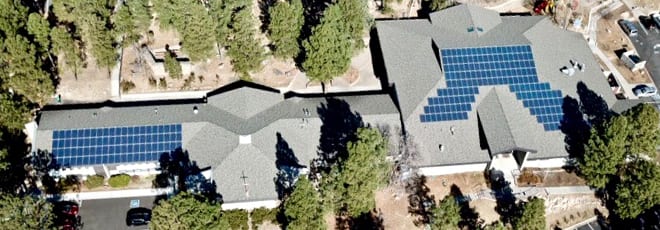 solar church flagstaff power