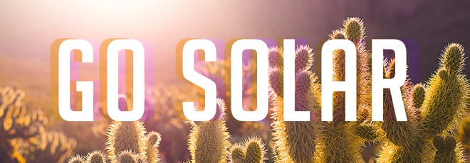 Go Solar Before the APS Rate Change - Rooftop Solar