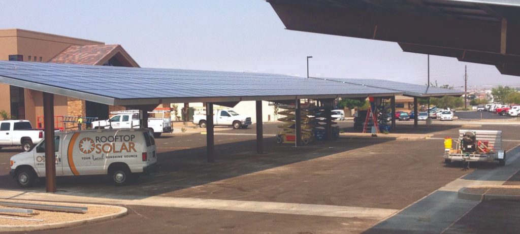 Commercial Solar installation