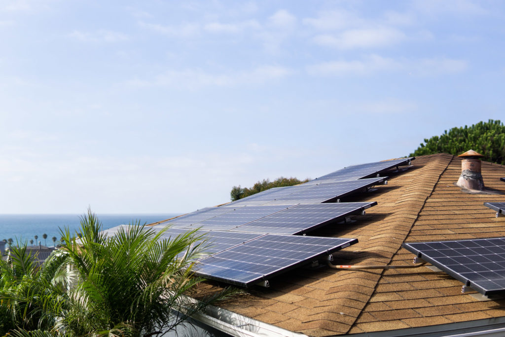 Rooftop Solar system in San Diego, California