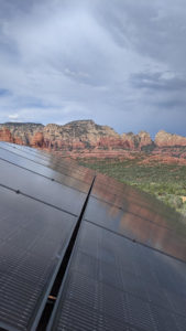 solar array in Sedona, AZ