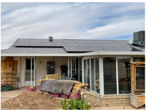 14.7 kW Rooftop Solar system in Sun City, Arizona featuring Longi 350-watt panels