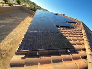 18.2 kW solar system for the home in Peoria, Arizona featuring Canadian Solar 395 W modules