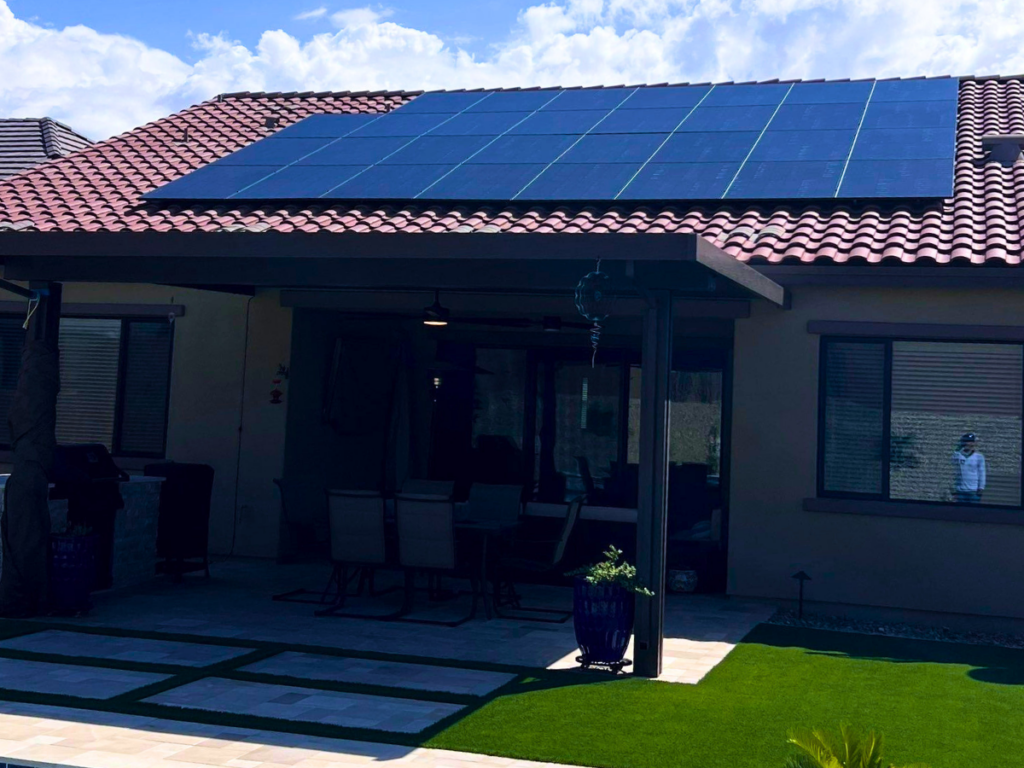 Rooftop Solar Phoenix Installation