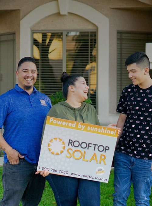 Happy Rooftop Solar Customers